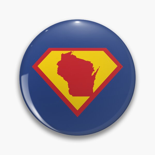 Item preview, WISCONSINITE   SHIELD - Freedom Is The Superpower -   SUPERHERO WISCONSIN  design designed and sold by pelagio.
