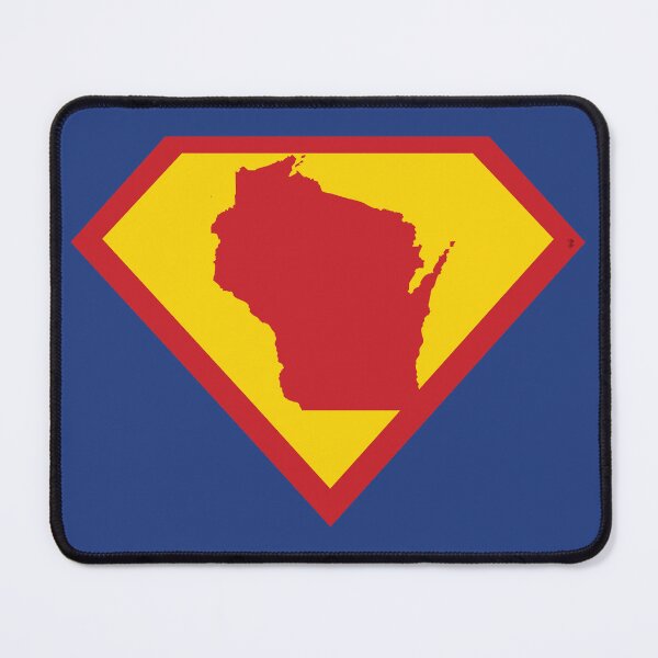 Item preview, WISCONSINITE   SHIELD - Freedom Is The Superpower -   SUPERHERO WISCONSIN  design designed and sold by pelagio.