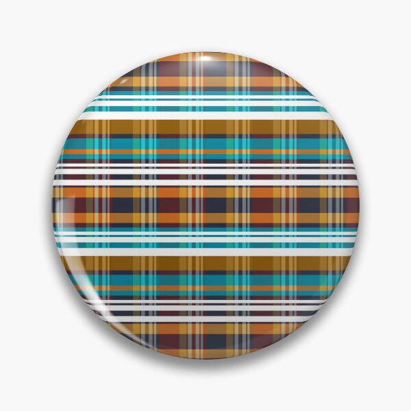 Artikelvorschau, Butterscotch und Teal Plaid entworfen und verkauft von Sharon Schwalbe.