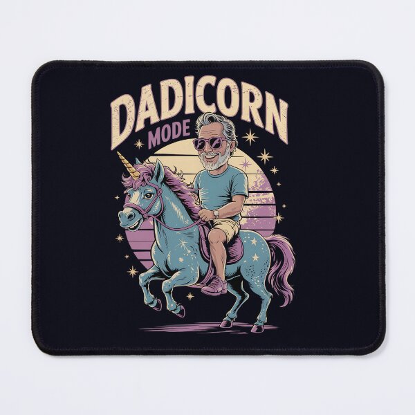 Item preview, Dadicorn Mode Activated – Father's day – Cool Dad on Unicorn designed and sold by Taans-Creation.