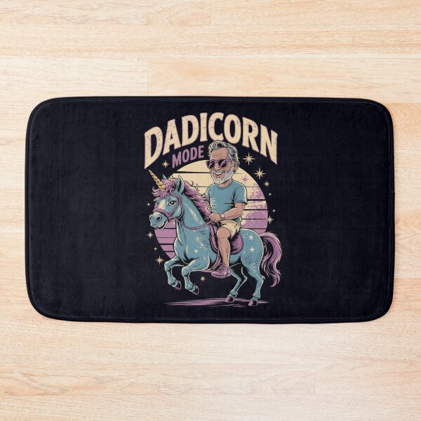 Item preview, Dadicorn Mode Activated – Father's day – Cool Dad on Unicorn designed and sold by Taans-Creation.