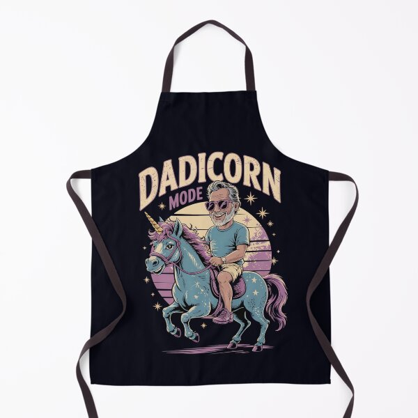 Item preview, Dadicorn Mode Activated – Father's day – Cool Dad on Unicorn designed and sold by Taans-Creation.