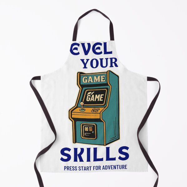 Item preview, Level Up Arcade – Retro Gaming Machine Design designed and sold by JenniferCreaArte .