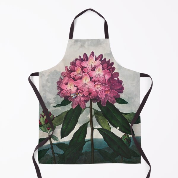 Item preview, Purple Pink Flowers from The Temple of Flora (1807) designed and sold by PureVintageLove.