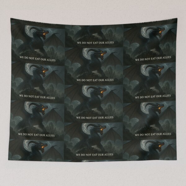 Item preview, Tairn the dragon - We do not eat our allies  designed and sold by Boldviews19.