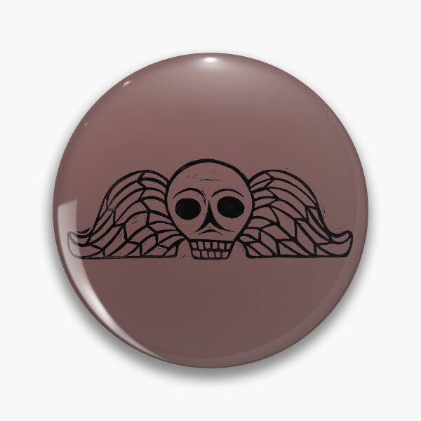 Item preview, Winged Skull designed and sold by heckos.