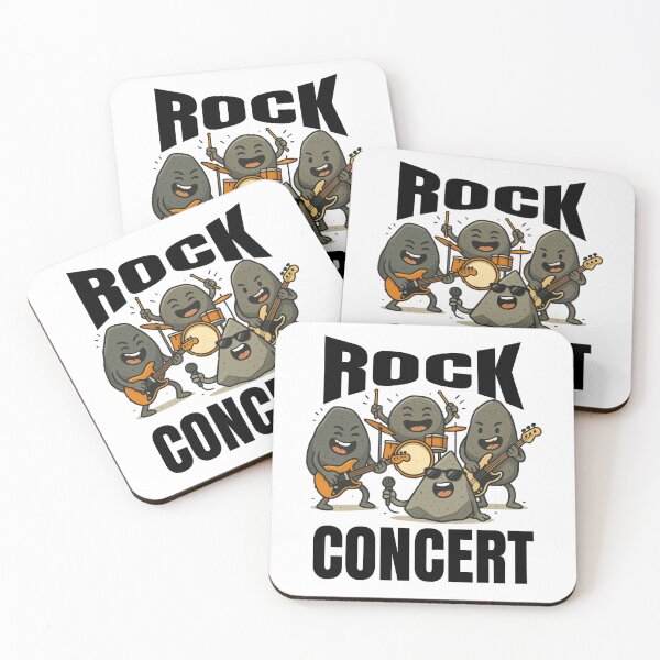 Item preview, Rock Concert Funny Rocks Band  designed and sold by BeansHotTees.
