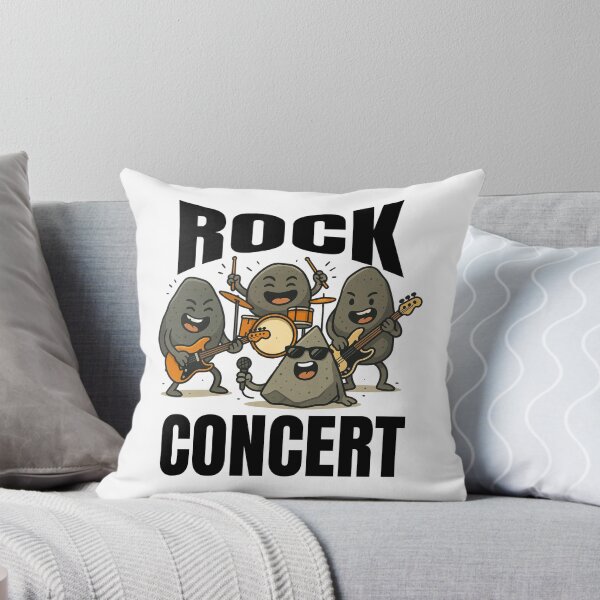 Item preview, Rock Concert Funny Rocks Band  designed and sold by BeansHotTees.