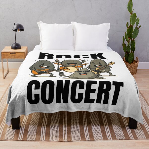 Item preview, Rock Concert Funny Rocks Band designed and sold by BeansHotTees.