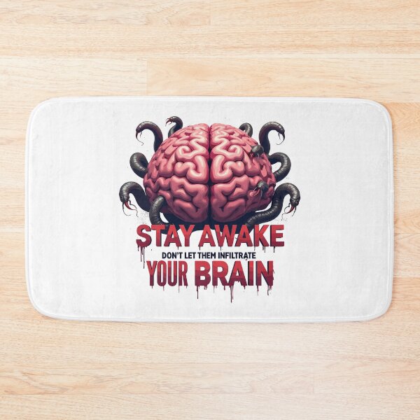 Item preview, Stay Awake – Mind Control Warning Design designed and sold by BeamiCreations.