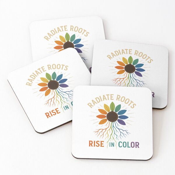 Item preview, adiate Roots, Rise in Color – Rainbow Sunflower Unity Design designed and sold by Content by Steph.
