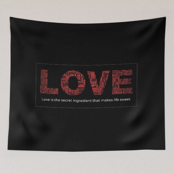 Item preview, "LOVE: The Secret Ingredient" designed and sold by Desingalejandro.