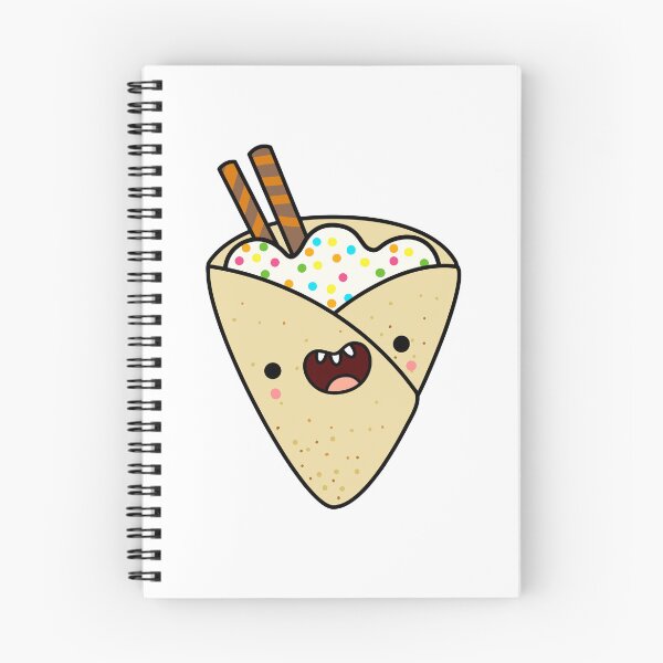 Item preview, Kawaii Sprinkled Ice Cream Crepe designed and sold by kawaiilife.