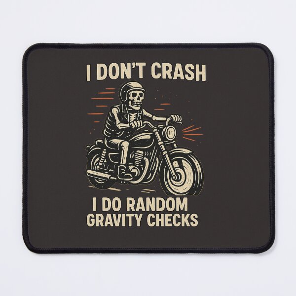 Item preview, Biker T-Shirt I Don't Crash designed and sold by L-Media.