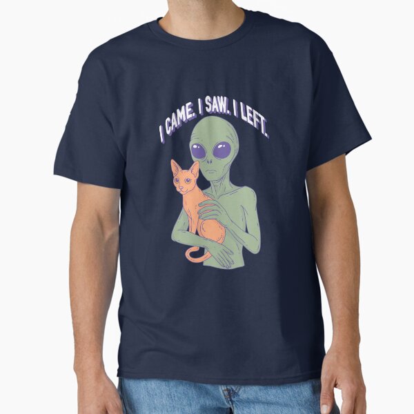 Item preview, Alien Exit Strategy with Cat designed and sold by Jess.a.creates.