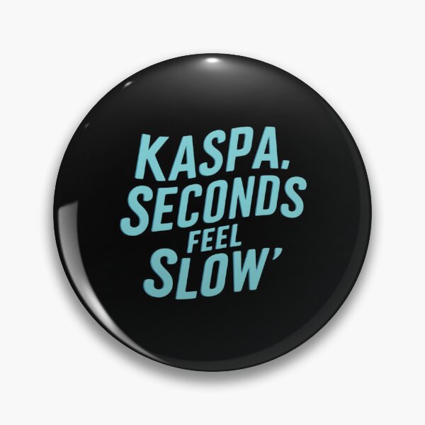 Item preview, Kaspa Infinity Path Unending Blockchain Journey designed and sold by RadDeck.