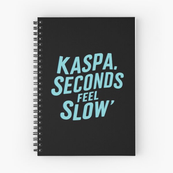 Item preview, Kaspa Infinity Path Unending Blockchain Journey designed and sold by RadDeck.