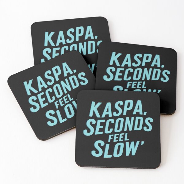 Item preview, Kaspa Infinity Path Unending Blockchain Journey designed and sold by RadDeck.