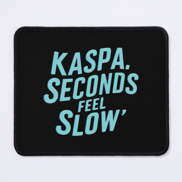 Item preview, Kaspa Infinity Path Unending Blockchain Journey designed and sold by RadDeck.