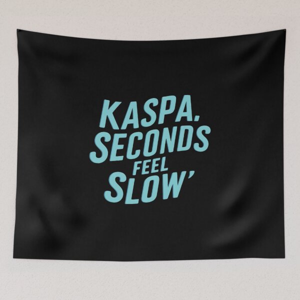 Item preview, Kaspa Infinity Path Unending Blockchain Journey designed and sold by RadDeck.