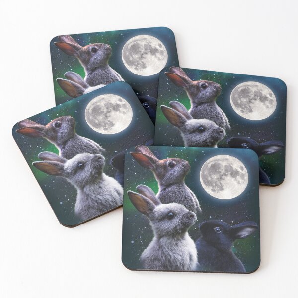 Item preview, Three Bunny Moon (New Best Friends) designed and sold by xray-vex.