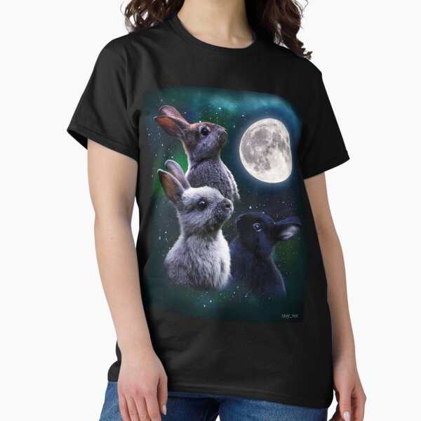 Item preview, Three Bunny Moon (New Best Friends) designed and sold by xray-vex.