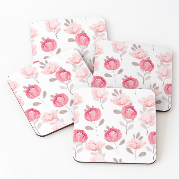 Item preview, Pink flowers designed and sold by nuchy.
