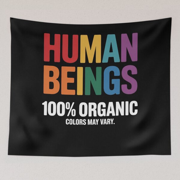 Item preview, Human Being 100% Organic Colors May Vary LGBT designed and sold by brynatshop.