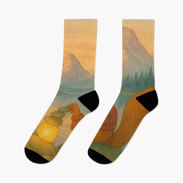 Item preview, Kindness Cairns by the Canadian Rockies designed and sold by mia-miranda.
