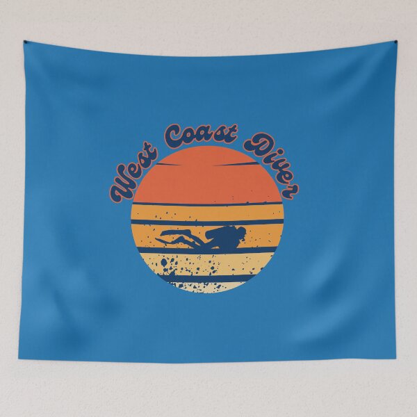 Item preview, West Coat Diver Groove designed and sold by LeftOfArcGrafix.