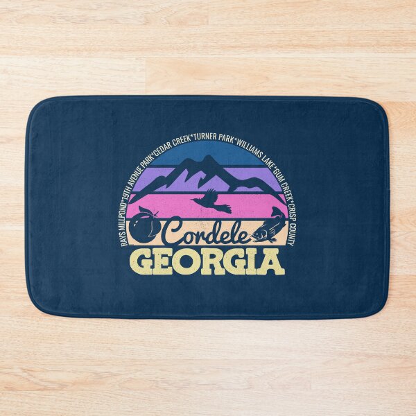Item preview, Cordele Georgia Sunset Retro Vintage Local Pride Logo designed and sold by CRHPOD20.