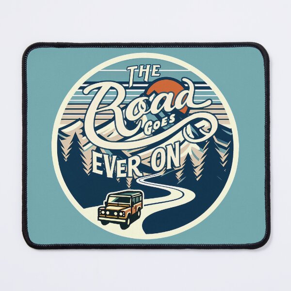 Item preview, The Road Goes Ever On, typography designed and sold by maxmaj.