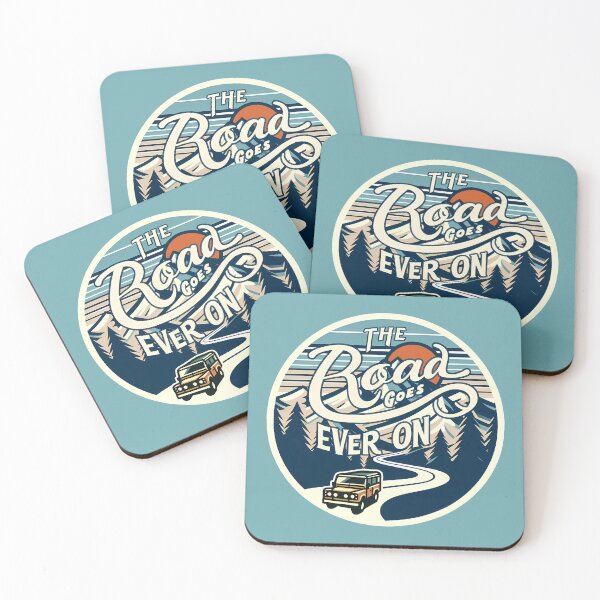 Item preview, The Road Goes Ever On, typography designed and sold by maxmaj.
