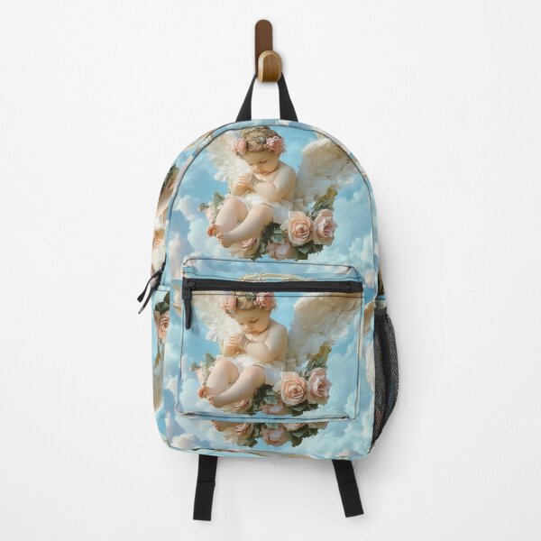 Item preview, Baby Angel Floating Among Flowers and Sky designed and sold by Reina75.