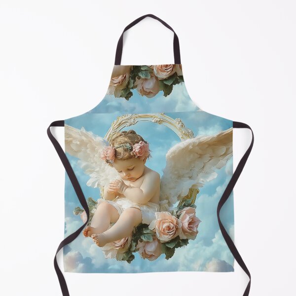 Item preview, Baby Angel Floating Among Flowers and Sky designed and sold by Reina75.