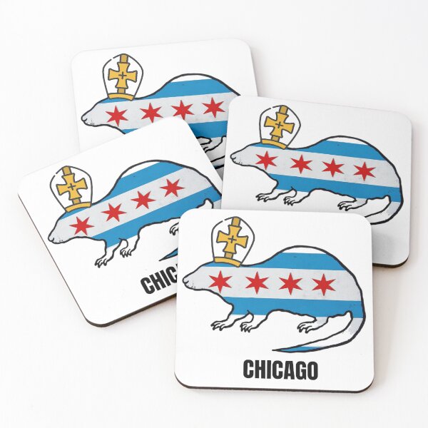 Item preview, Iconic Chicago Rat Hole - Chicago Pope designed and sold by thevanillaplum.