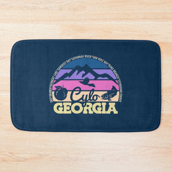 Item preview, Cylo Georgia Sunset Retro Vintage Local Pride Logo designed and sold by CRHPOD20.