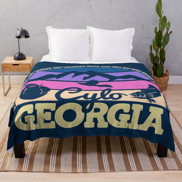 Item preview, Cylo Georgia Sunset Retro Vintage Local Pride Logo designed and sold by CRHPOD20.