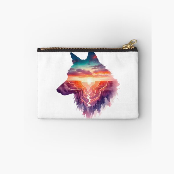 Item preview, Canyon Echo Wolf designed and sold by TeetasticBtque.