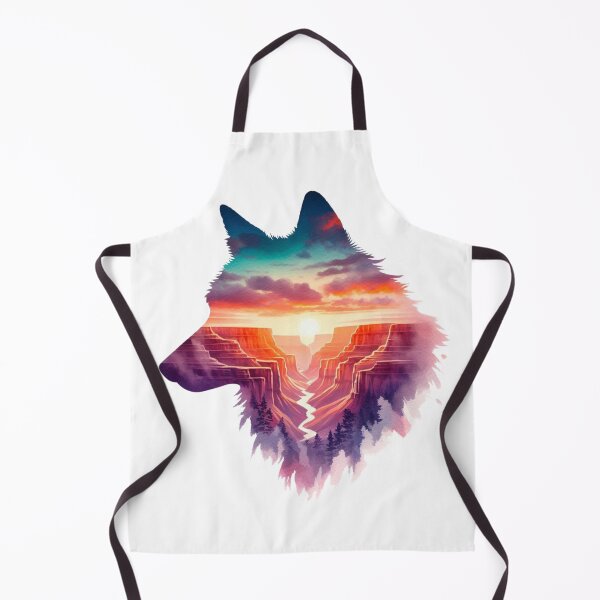 Item preview, Canyon Echo Wolf designed and sold by TeetasticBtque.