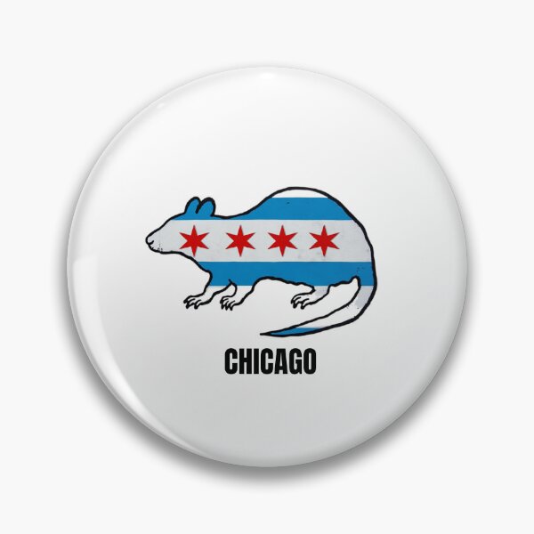 Item preview, Iconic Chicago Rat Hole | Chicago Flag designed and sold by thevanillaplum.