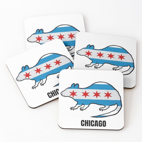 Item preview, Iconic Chicago Rat Hole | Chicago Flag designed and sold by thevanillaplum.