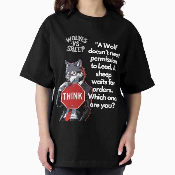 Item preview, Wolves VS Sheep designed and sold by MUGSandTHREADS.