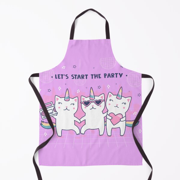 Item preview, Unicorn Party Cats designed and sold by artefenix.