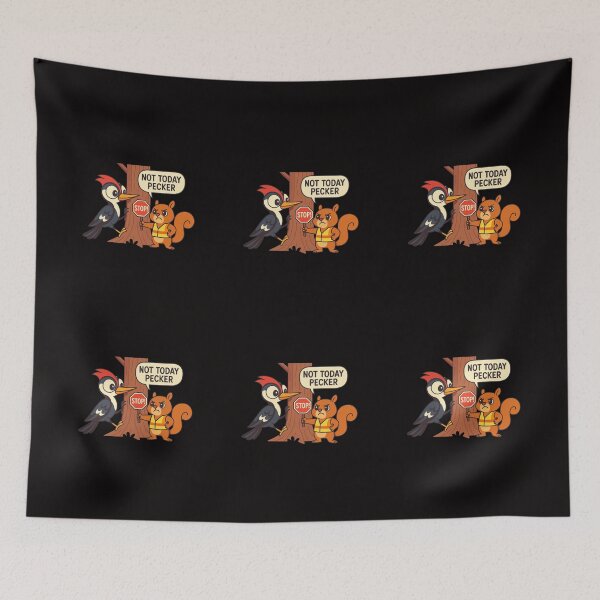 Item preview, Not Today Pecker designed and sold by TrendsLook.