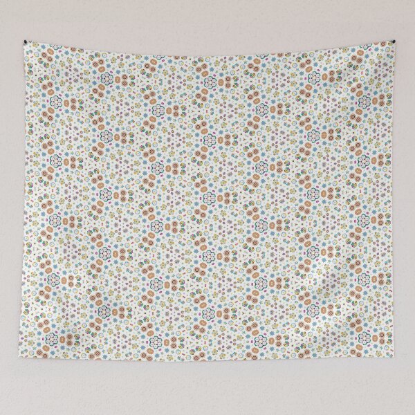 Item preview, ornamental lovely things pattern decorative seamless colorful repeat designed and sold by Abrahamjrnd.