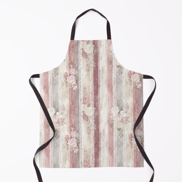 Item preview, Dusty Rose Stripe & Lace designed and sold by Boddicca.