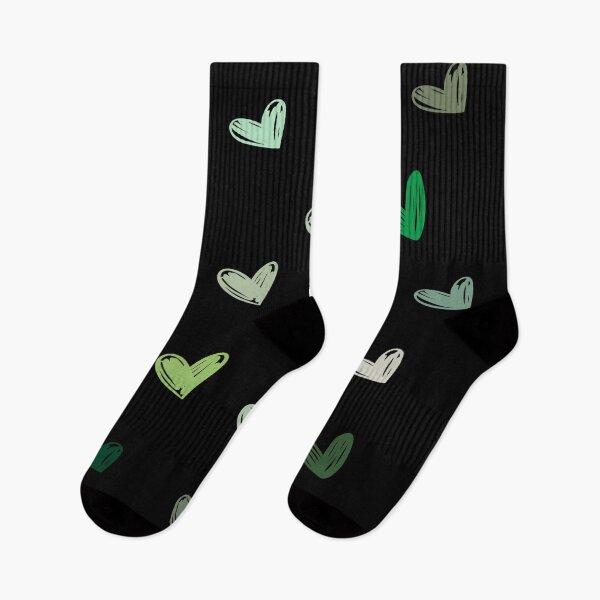 Item preview, Your Pack of Green Hearts - Shapes Edition designed and sold by LittleFilmStore.