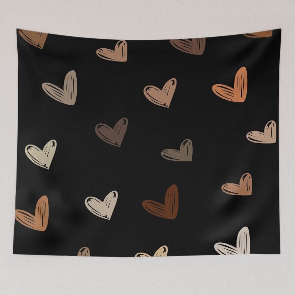Item preview, Pack of Brown Hearts - Shapes Edition designed and sold by LittleFilmStore.