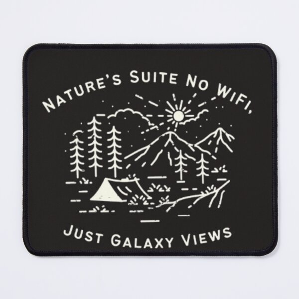 Item preview, Nature’s Suite: No WiFi, Just Galaxy Views Tee designed and sold by FieldCampCo.